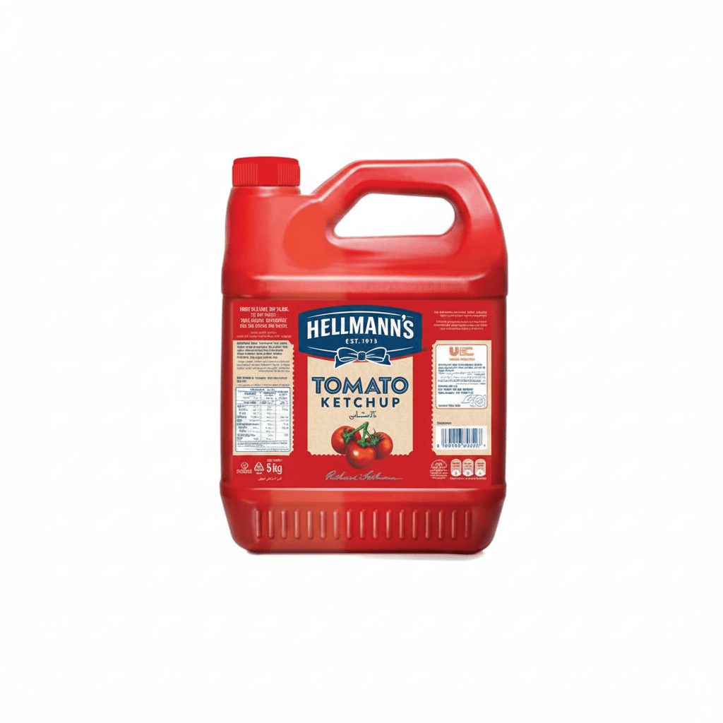 Hellmann's Ketchup 4 x 5 Kgs - SNH Packing