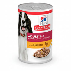 Hills Science Plan Adult Dog Food With Chicken 12x370g - SNH Packing