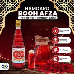 Rooh Afza Syrup Mixed Flavor Juice 800 ml