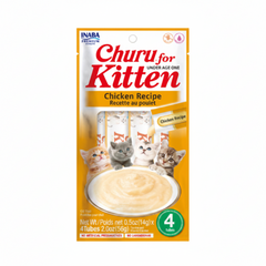 Inaba Churu Chicken Recipe for Kitten 4PCS/PK – 56g