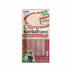 Inaba Churu Hairball Control- Chicken Recipe 4PCS/PK – 56g