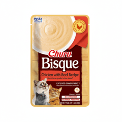 Inaba Churu Bisque Chicken with Beef Recipe 40G - SNH Packing