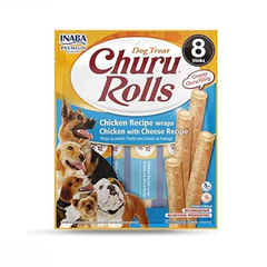 INABA Churu chicken recipe wraps chicken with cheese recipe 96g/8 packs per pack - SNH Packing