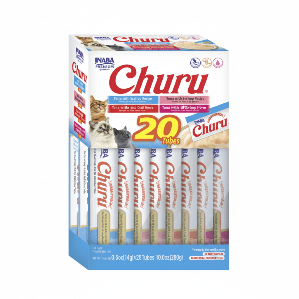 Inaba Churu Seafood Variety 20PCS/PK - SNH Packing