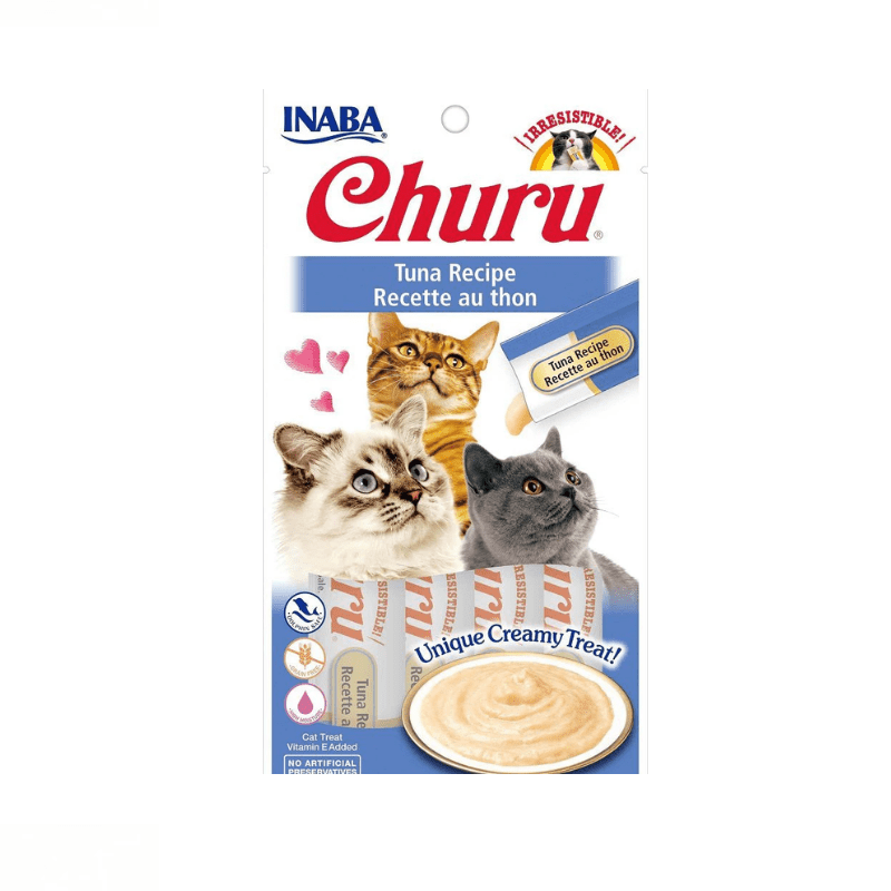 Inaba CHURU TUNA 56g/4 sticks per pack - SNH Packing