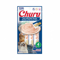 Inaba Churu Tuna with Beef Recipe 4PCS/PK – 56g - SNH Packing