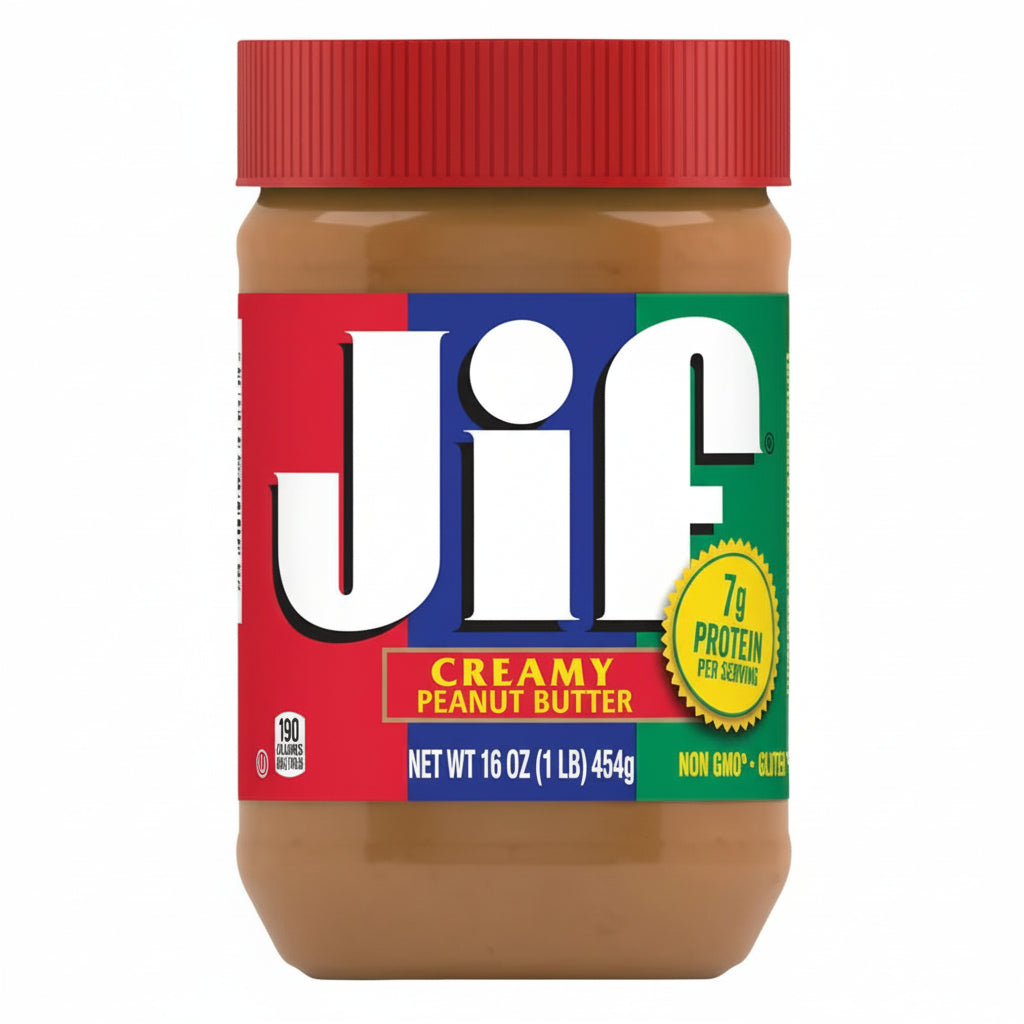 Jif Creamy Peanut Butter, 454g - SNH Packing