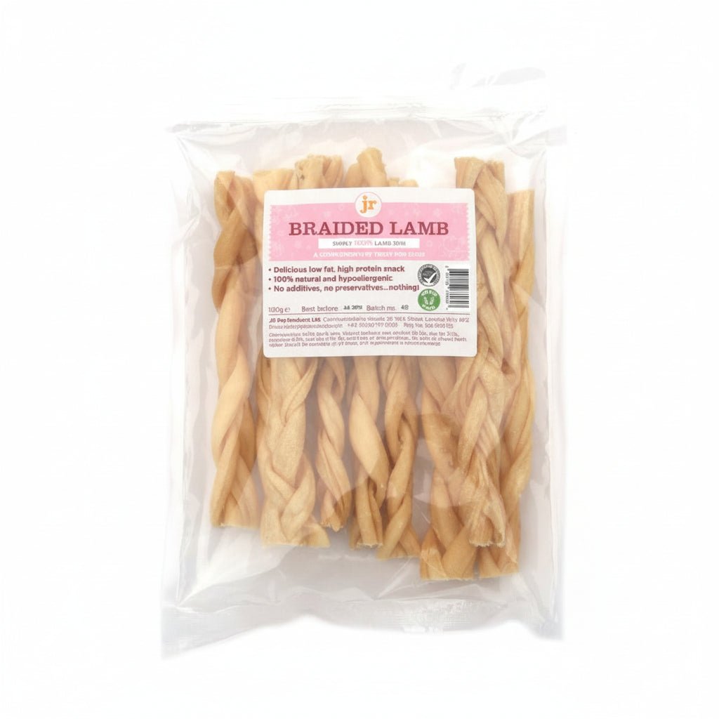 JR Pet Products Braided Lamb 100 g - SNH Packing