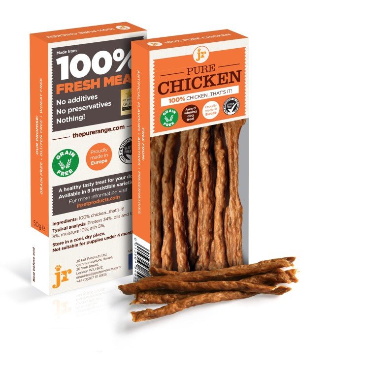 JR Pet Products Pure Chicken Sticks 50 g - SNH Packing