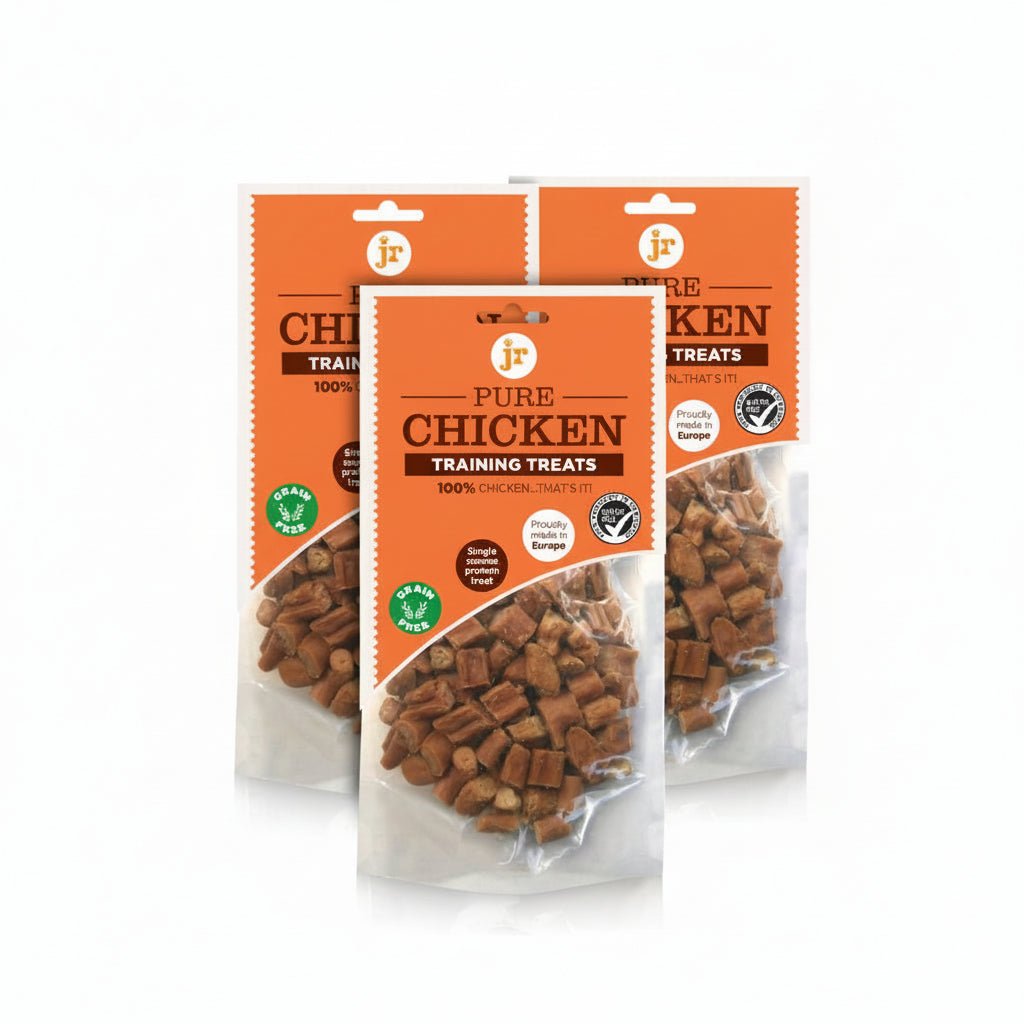 JR Pet Products Pure Chicken Training Treats 85 g - SNH Packing
