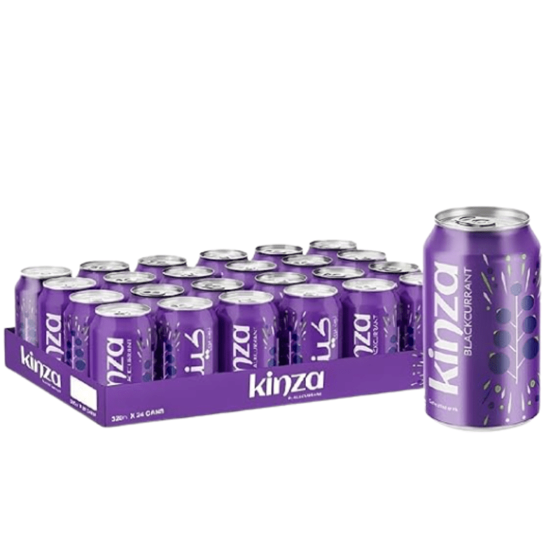 Kinza Blackcurrant Drink, 24 x 300 ml - SNH Packing