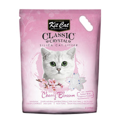 Kit Cat Classic Crystal Cat Litter Cherry Blossom (5 Litres) - SNH Packing