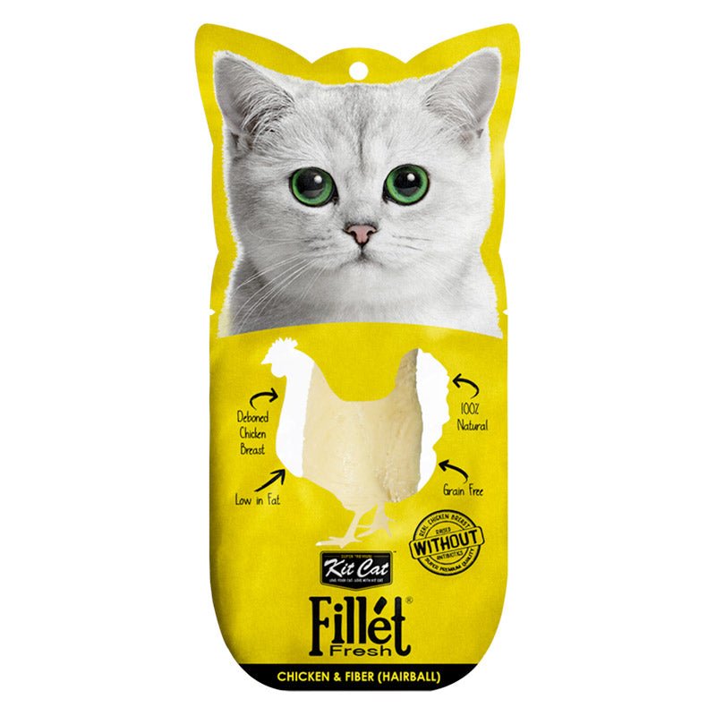 Kit Cat Fillet Chicken & Fiber(Hairball) - SNH Packing