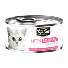 Kit Cat kitten Mousse With Chicken 80g - SNH Packing