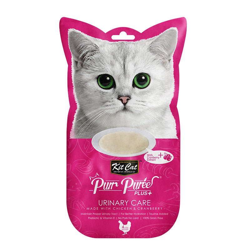 Kit Cat PureePlus Urinary Care (Chicken) 60grm - SNH Packing