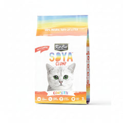 Kit Cat Soya Clump Soybean Litter Confetti 7L - SNHÂ Packing