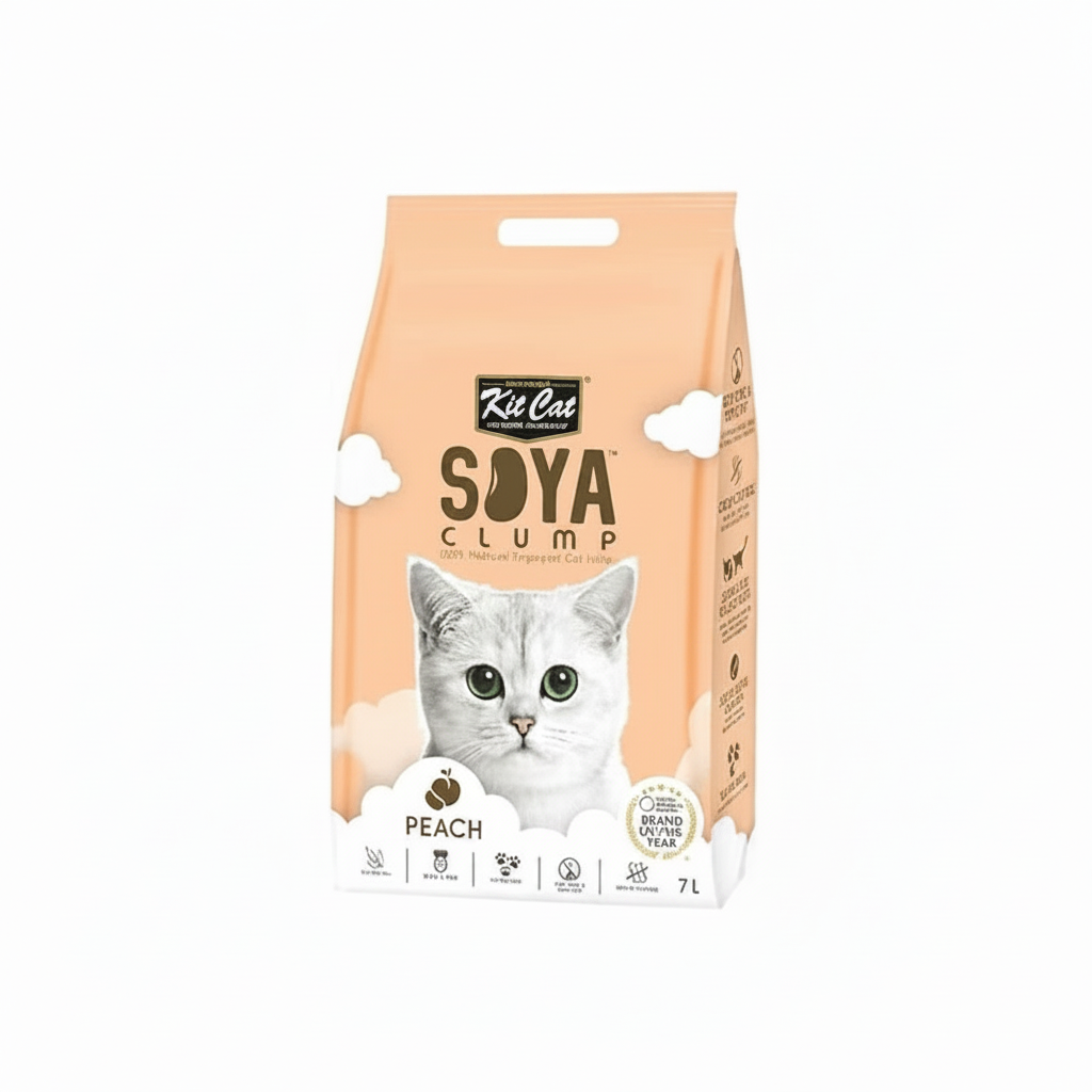 Kit Cat SoyaClump Soyabean Litter Peach 7L - SNHÂ Packing