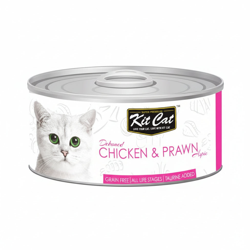 Kit cat - tin - CHICKEN & PRAWN 80g - SNH Packing