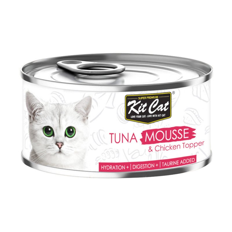 Kit Cat Tuna Mousse with Chicken Topper 80g - SNH Packing
