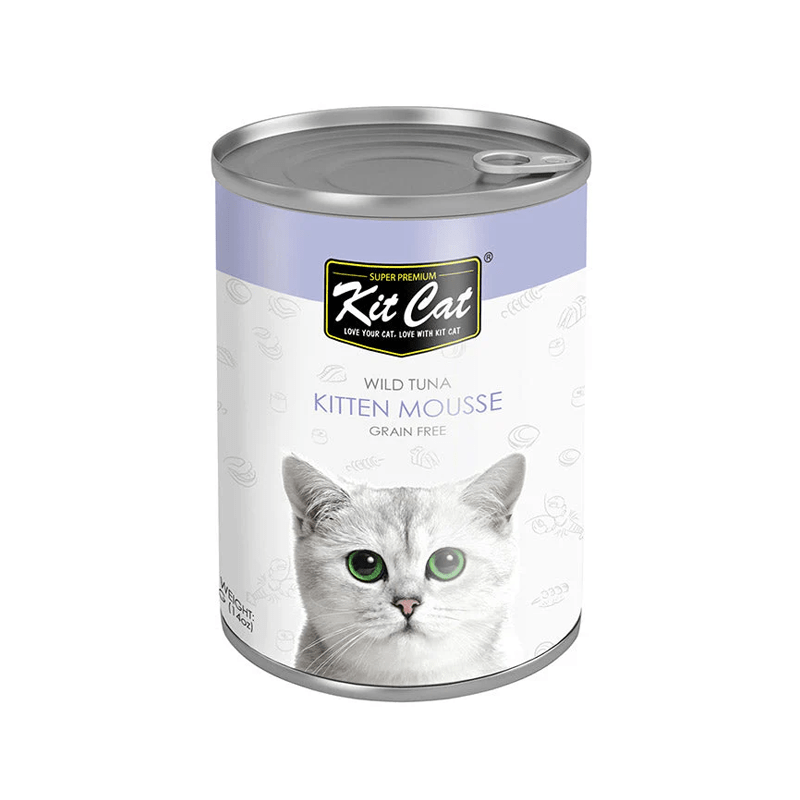 Kit Cat Wild Tuna Kitten Mousse Wet Food 400G - SNH Packing