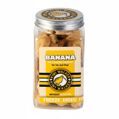 KIWI WALKER Freeze Dried Grain Free Snack Banana Dog & Cat Treats 70G - SNH Packing
