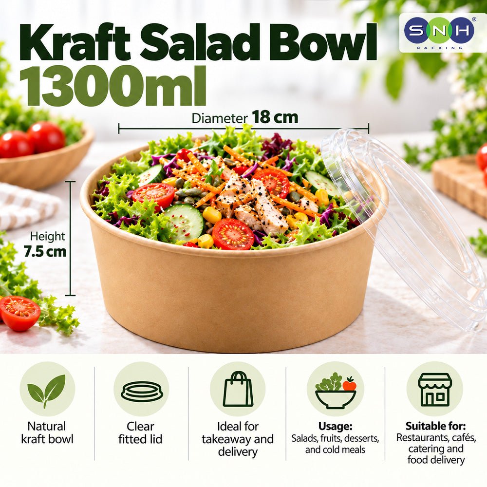 Kraft Salad Bowl 500ml to 1300ml