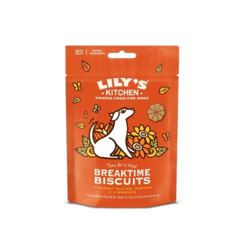 Lily's Kitchen Breaktime Biscuits Dog Treats 80G - SNH Packing