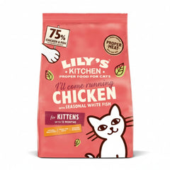 Lily's Kitchen Chicken & White Fish Kitten Dry Food - 800G - SNH Packing