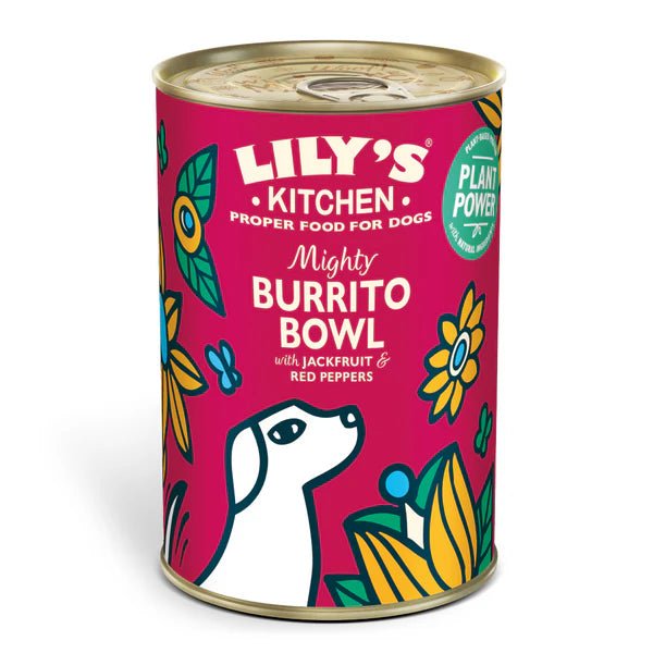 Lily's Kitchen Mighty Burrito Bowl Adult Wet Dog Food (400g) - SNH Packing