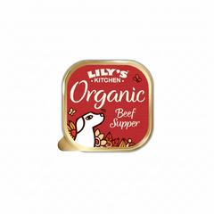 Lily's Kitchen Organic Beef Supper Wet Dog Food (150g) - SNH Packing
