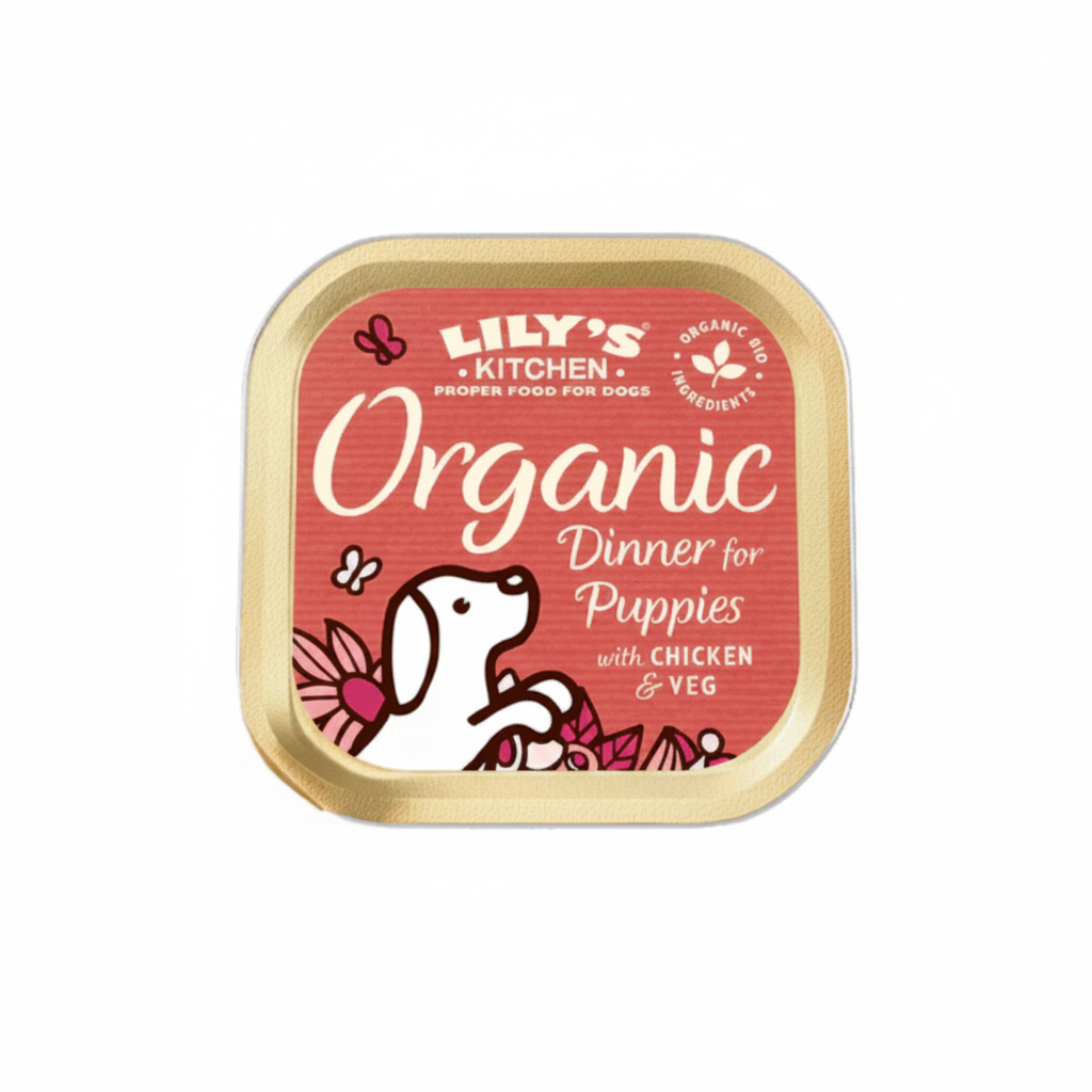 Lily's Kitchen Organic Dinner Wet Puppy Food (150g) - SNH Packing