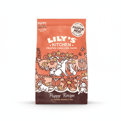 Lily's Kitchen Puppy Recipe with Chicken, Salmon & Peas Dry Food 2.5KG - SNH Packing