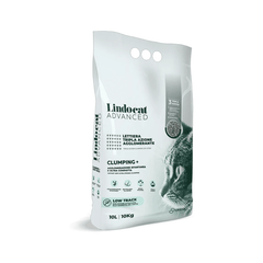 Lindocat Natural Bentonite Advanced Clumping + Low Track (Fragrance - free) 10 L - SNH Packing