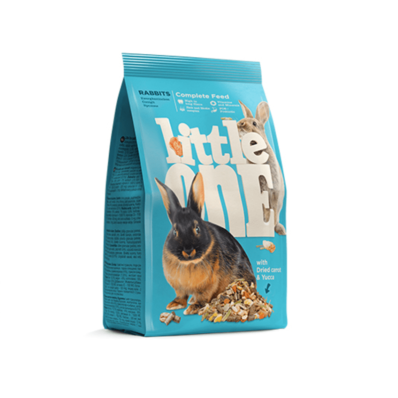 LITTLE ONE FOOD FOR RABBITS - 900GRM - SNH Packing