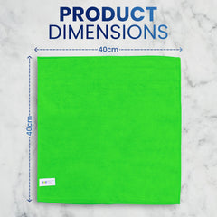 Microfiber Cleaning Cloth – 5 PCS PKT | 40x40 cm - SNH Packing