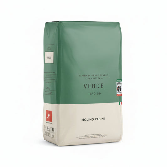 Molino Pasini 00 Pizza Verde Flour Medium Leavening 25kg