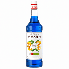 Monin Blue Lagoon Zesty Orange Syrup 1L Citrus Flavour Beverage Syrup - SNH Packing