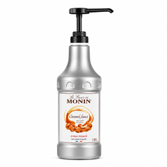 Monin Caramel Sauce Rich Buttery Flavour 1.89L