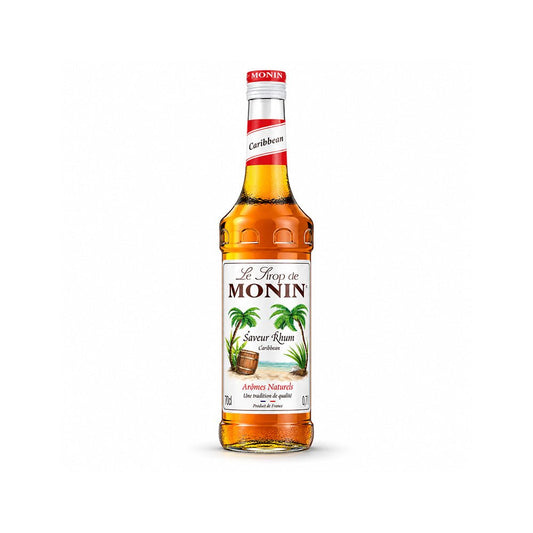 Monin Caribbean Rum Syrup 700ML for Mocktails and Coffee - SNH Packing