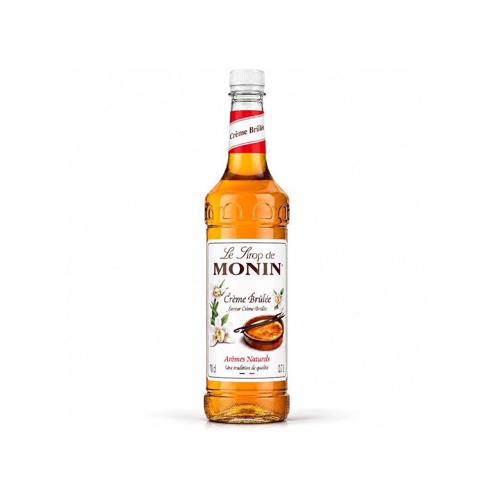 Monin Creme Brulee Syrup 700ML Premium Dessert Flavour Syrup - SNH Packing