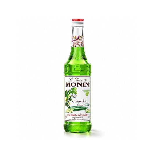 Monin Cucumber Syrup 700ml for Cocktails Mocktails and Tea - SNH Packing