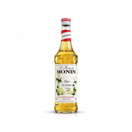 Monin Elderflower Syrup 700ml for Cocktails and Lemonades - SNH Packing