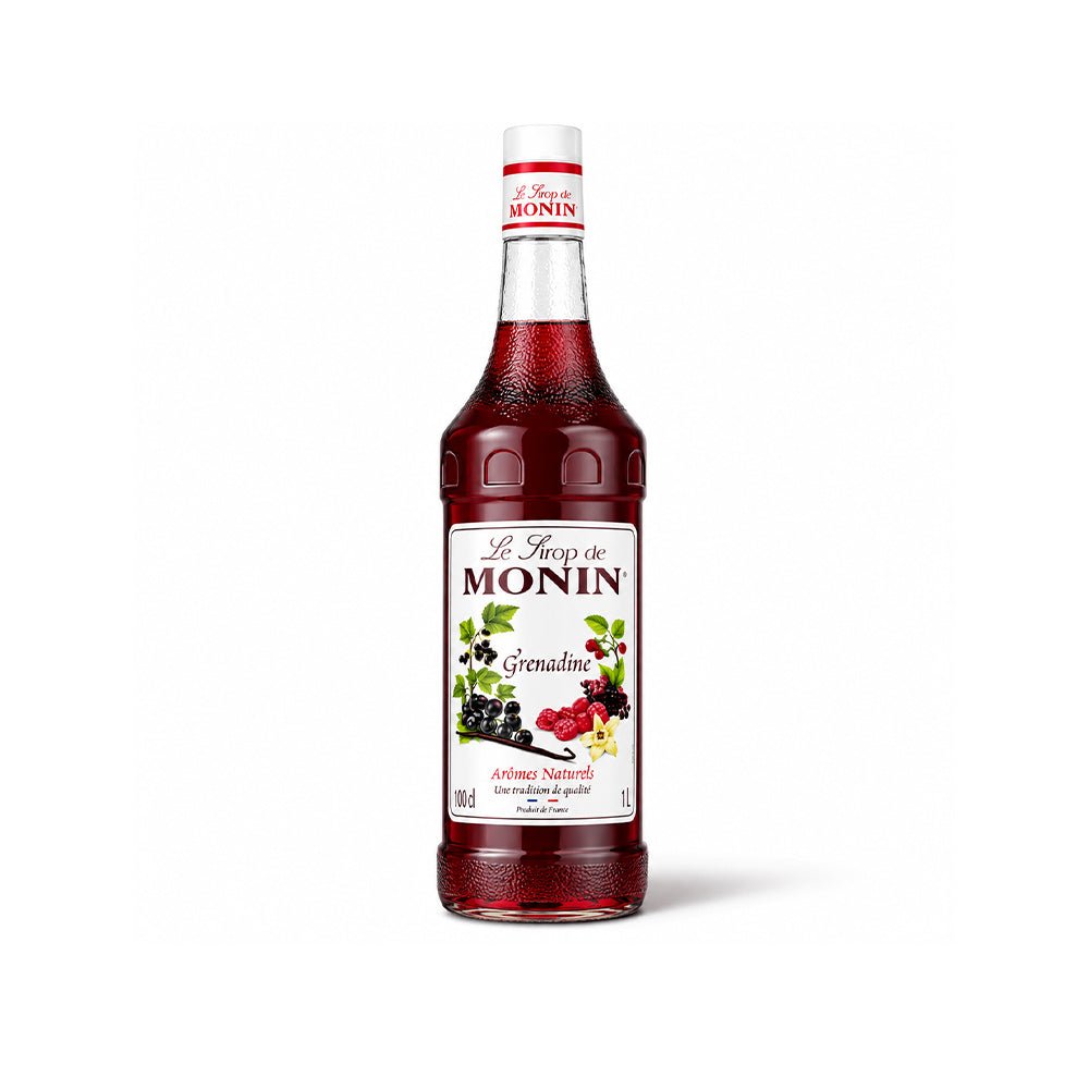 Monin Grenadine Syrup 1L for Mocktails Cocktails - SNH Packing