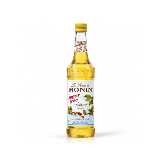 Monin Hazelnut Sugar Free Syrup 700ml Nutty Flavour for Beverages - SNH Packing