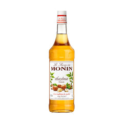 Monin Hazelnut Syrup Nutty Almond Vanilla Flavour 1L