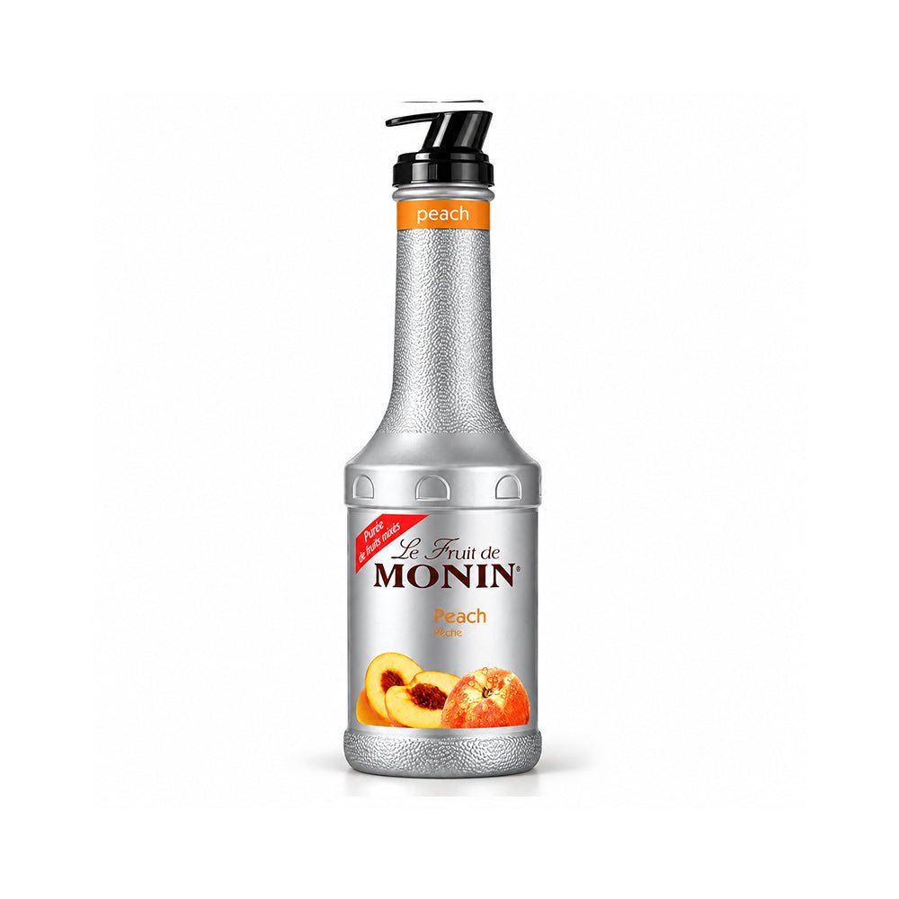 Monin Peach Fruit Mix Puree 1L Premium Peach Fruit Puree - SNH Packing