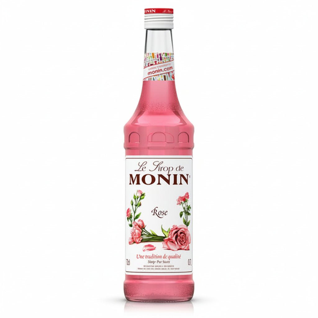 Monin Rose Syrup, 700ml - SNH Packing