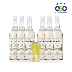 Monin Pure Cane Sugar Syrup 1 Liter
