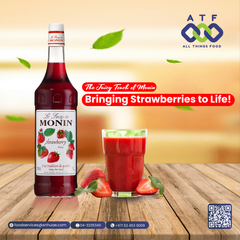 Monin Strawberry Syrup 1 Liter