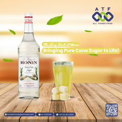 Monin Pure Cane Sugar Syrup 1 Liter